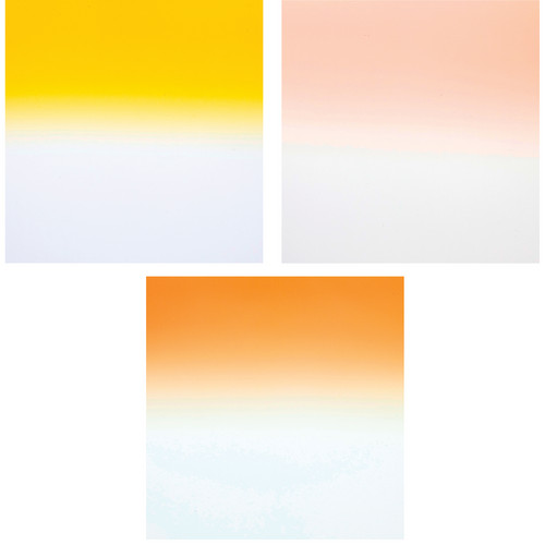Formatt Hitech Color Grad Camera Filter Kit 2- Tobacco/ Coral/ Straw 2- 85 x 110mm