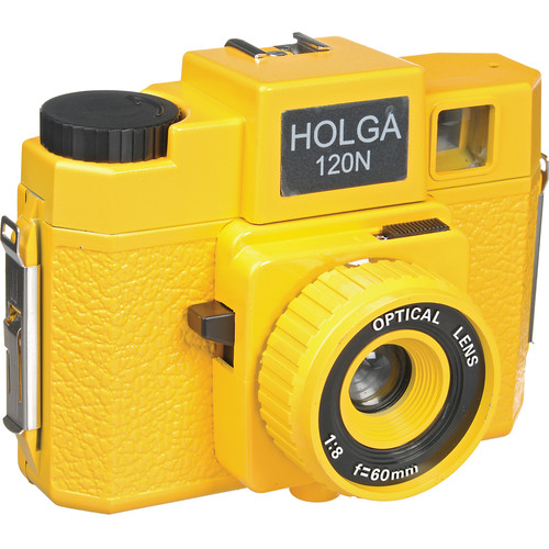 Holga 176-120 Holgawood 120N Medium Format Camera (Yellow Brick Road)