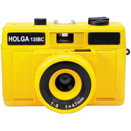 Holga HolgaGlo 135BC Glows in the Dark Camera (Solar Yellow)