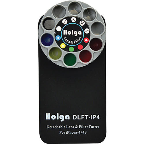 Holga Lens Filter and Case Kit for iPhone 4/4S (Black)