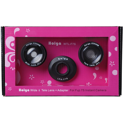 Holga WTL-F7S Tele & Wide Lens Kit