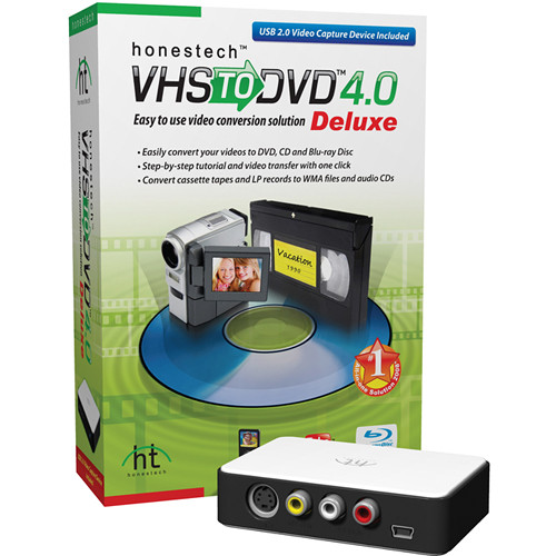 Honest Technology VHS to DVD 4.0 Deluxe