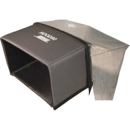 Hoodman Snap On Hood With Rain Cape For 8" Video Monitors