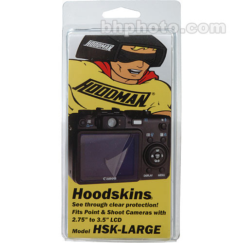 Hoodman HSK-LARGE Large Hoodskin LCD Screen Protector Film