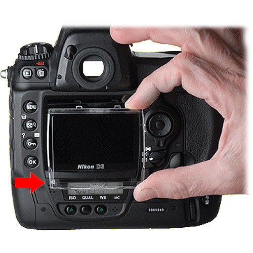 Hoodman H-CAPD3 Hoodcap LCD Cap for the Nikon D3 and D3x Digital Cameras