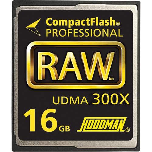 Hoodman 16GB RAW CompactFlash Memory Card