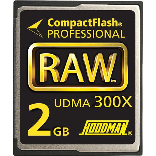 Hoodman 2GB RAW CompactFlash Memory Card