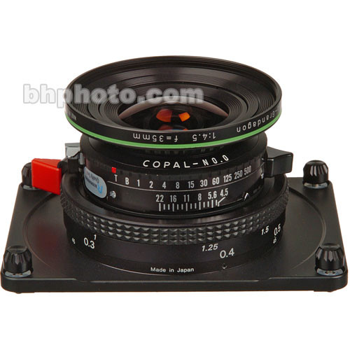 Horseman 35mm f/4.5 Apo-Grandagon Lens Unit for 612 21362 B&H