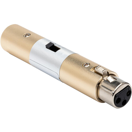 Hosa Technology ATT-448 In-Line Switchable Input Attenuator XLR Barrel
