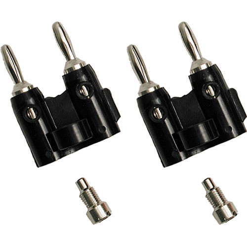 Hosa Technology Dual Banana Plug - Black