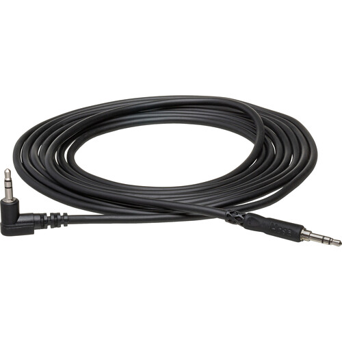 Hosa Technology Stereo Mini Male to Stereo Mini Angled Male Cable (10')