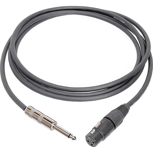 Hosa Technology Mono 1/4" Male to XLR Female Cable - 5'