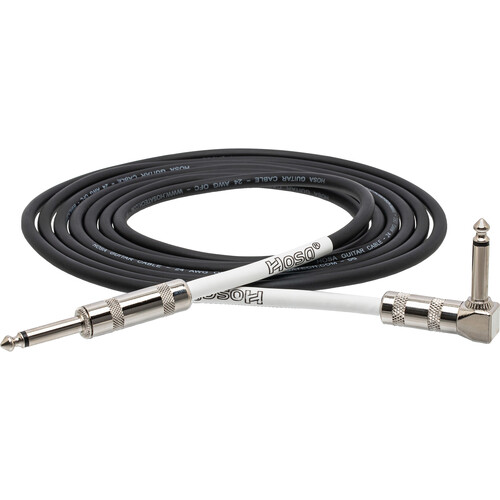Hosa Technology Straight to Right-Angle Guitar Cable - 5'