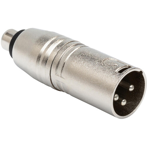Hosa Technology GXM133 RCA to 3-Pin XLR Adapter