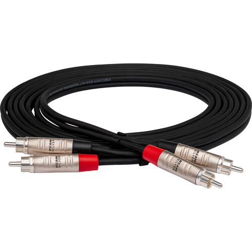 Hosa Technology Pro Stereo Interconnect, Dual REAN RCA to Same - 50'