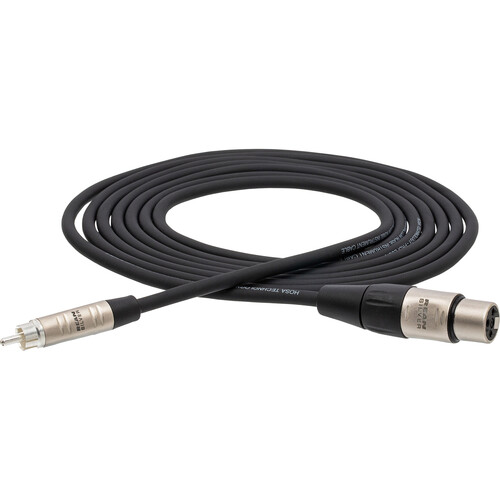 Hosa Technology HXR-015 Unbalanced 3-Pin XLR Female to RCA Male Audio Cable (15')