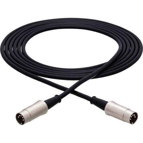 Hosa Technology Pro MIDI to MIDI Cable (20', Black)