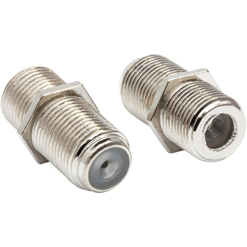 Hosa Technology Coaxial Video Cable RF Female to RF Female Adapter - 2 Pack