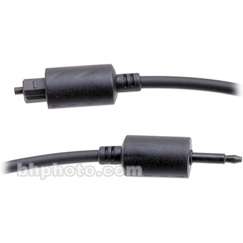 Hosa Technology Toslink Male to Mini-Toslink 3.5mm Male Fiber Optic Cable - 10'