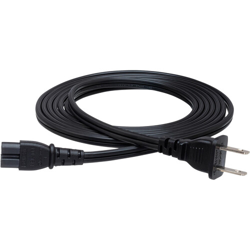 Hosa Technology Replacement Power Cord (Black, 8')