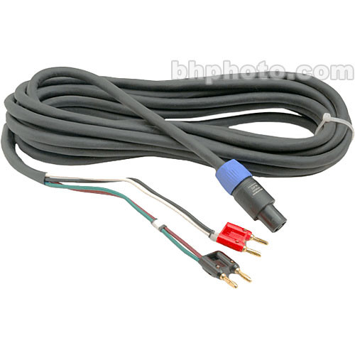 Hosa Technology Speakon to 2x Banana Premium Speaker Cable (14 Gauge, 75')