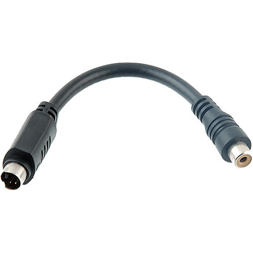 Hosa Technology Model SVR 487, Male S-Video to Female RCA (6")