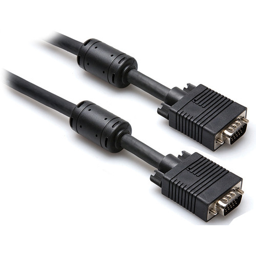 Hosa Technology VGA/3.5mm TRS Male to VGA/3.5mm TRS Male A/V Cable (50')
