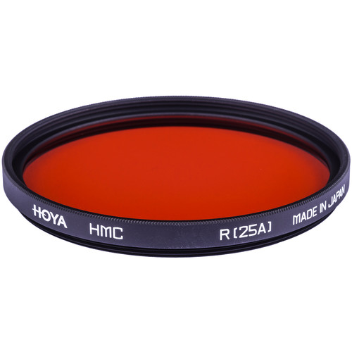 Hoya 49mm Red #25A (HMC) Multi-Coated Glass Filter A-4925A-GB