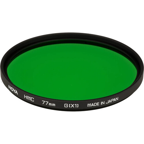 Hoya 77mm Green X1 (HMC) Multi-Coated Glass Filter A-77GRX1-GB