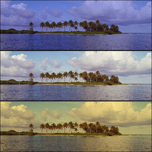 Hoya 55 mm Vario-PL Color Yellow/Blue Special Effect Glass Filter