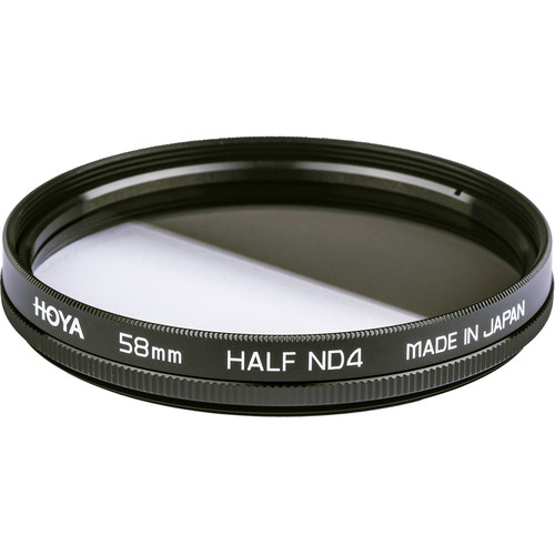 Hoya 58mm Half Neutral Density (ND) x 4 Glass Filter