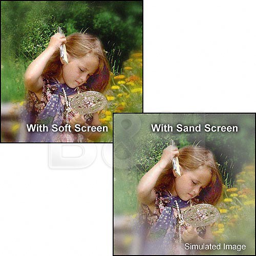 Hoya 67mm Soft Spot (Sand Screen and Soft Screen) Effect Glass Filter Set