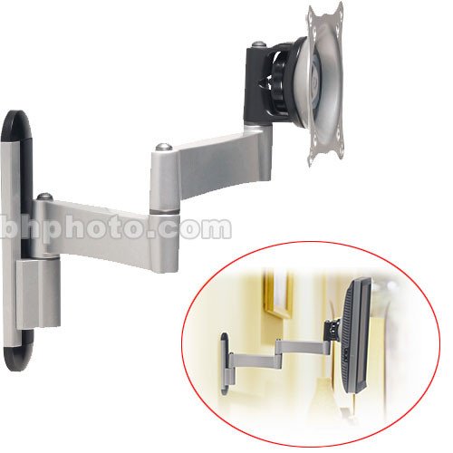 IC By Chief iC-SP-DA1s 10"-30" Flat Panel Wall Mount with Tilt, Swivel & Extend Motion - Silver