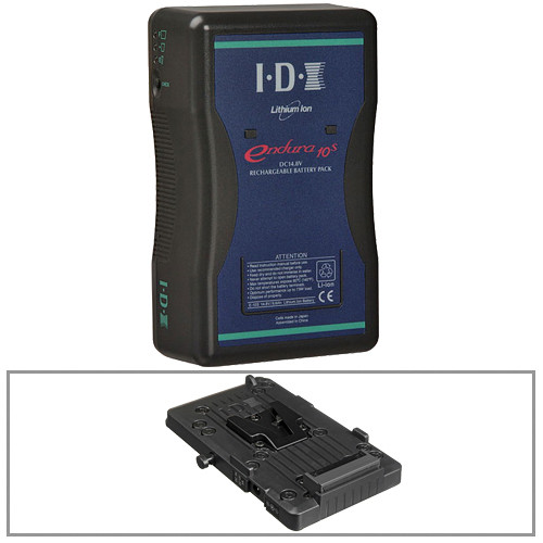 IDX System Technology E-10S Endura 14.8V DC V-Mount Battery with VL-PVC1 Charger Kit