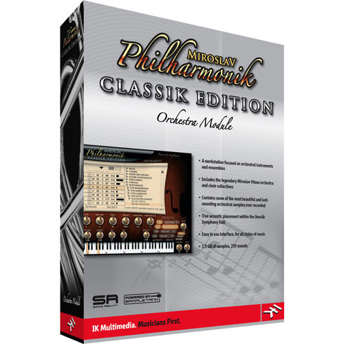 IK Multimedia Miroslav Philharmonik Classik Edition Sample Library