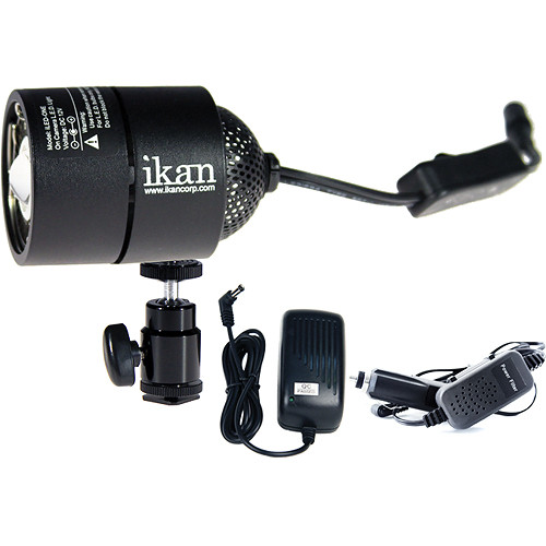 ikan iLED ONE Interchangeable On-Camera Light with Power Supply