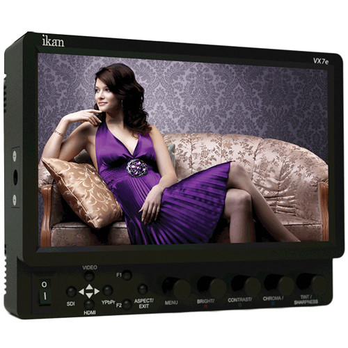 ikan 7" HD-SDI Monitor with Peaking & False Color for Canon