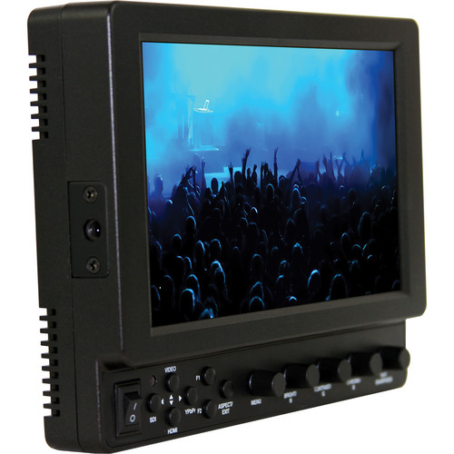ikan VX7 7" HD-SDI LCD Monitor w/Panasonic Battery Plate
