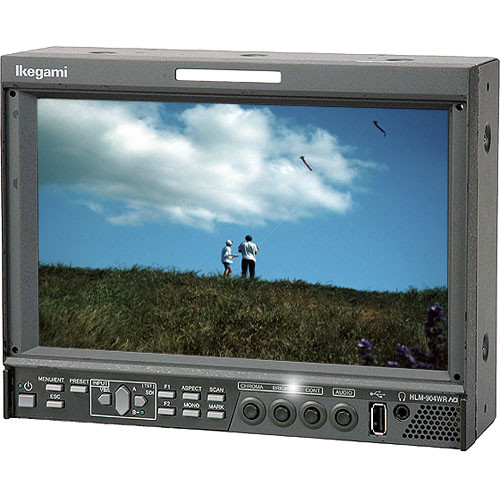 Ikegami 9" HLM-904WR Multi-Format LCD Color Monitor
