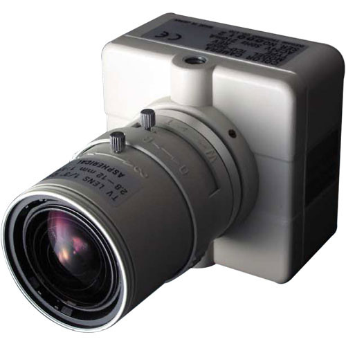 Ikegami KIT-505 OD3H Super Cube DSP Color Camera with Lens & Power Supply