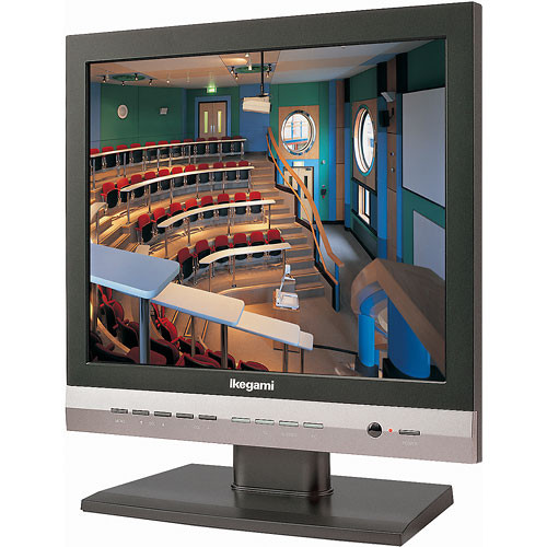 Ikegami LCM-1901 19" High Resolution Security Surveillance LCD Monitor