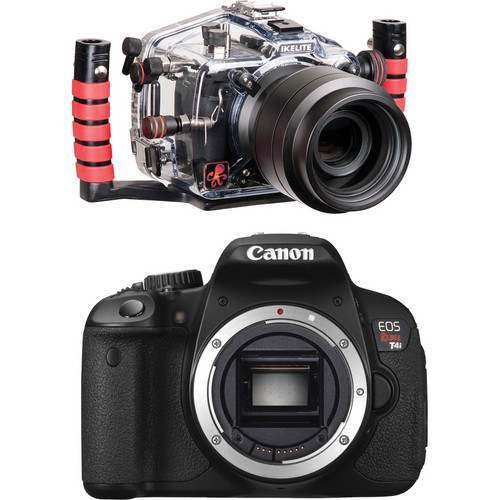 Ikelite 6871.65 Underwater Housing Kit with Canon EOS Rebel T4i Camera Body