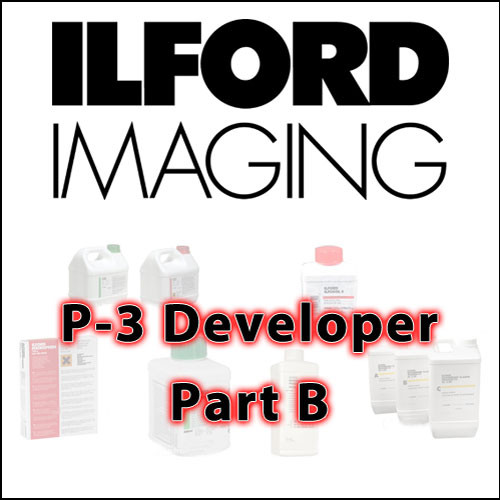 Ilford Ilfochrome P3 DE 3.20 Developer Part B (2L)