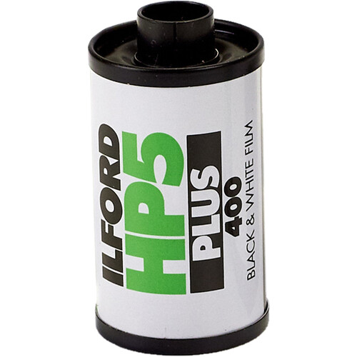 Ilford HP5 Plus Black and White Negative Film (35mm Roll Film, 36 Exposures, 50-Pack)