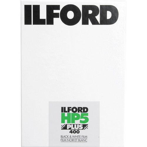 Ilford HP5 Plus Black and White Negative Film (11 x 14", 25 Sheets)
