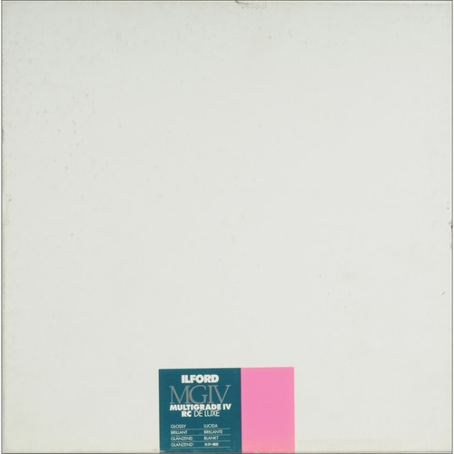 Ilford Multigrade IV RC DeLuxe Paper (Glossy, 10 x 10", 100 Sheets)
