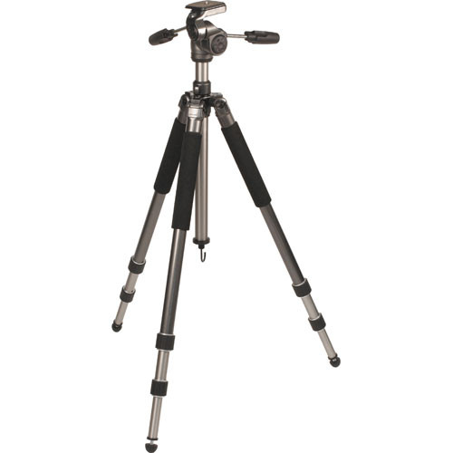Impact 1203 3-Section Tripod with 3-Way Pan/Tilt Head