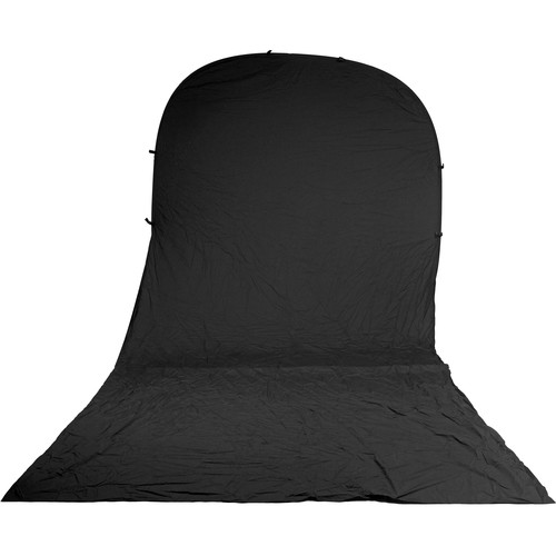 Impact Super Collapsible Background (Black, 8 x 16')