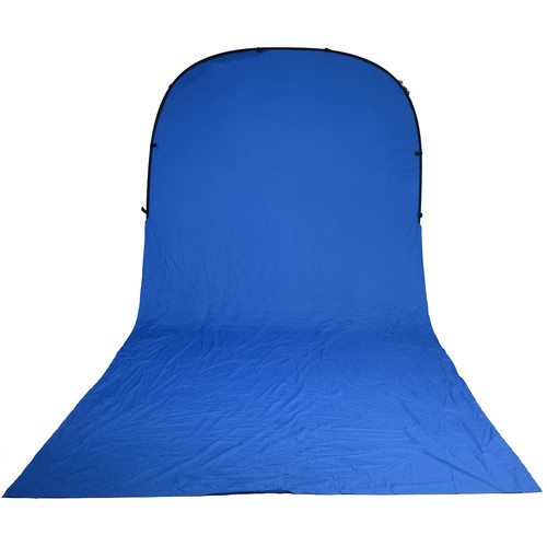 Impact Super Collapsible Background (Chroma Blue, 8 x 16')