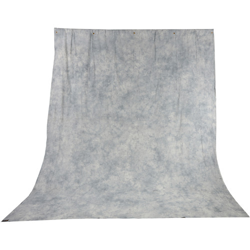 Impact Tie-Dye Muslin Background (10 x 12', Slate Gray)
